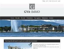 Tablet Screenshot of gva-immo.com