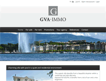 Tablet Screenshot of gva-immo.ch